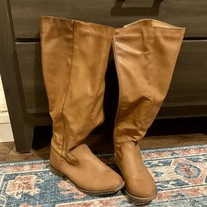 Tall Tan Boots
